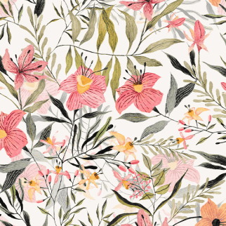 surface pattern design (flowers)