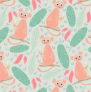 surface pattern design (flowers)
